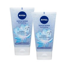 니베아 젠틀 리프레싱 페이스 스크럽 150ml Nivea Gentle Refreshing Face Scrub, 2개
