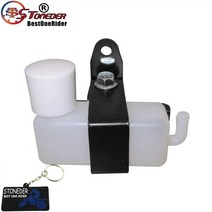 오일캐치탱크 미니 슈퍼 모타드 모토 핏 더트 바이크 용 석기 오일 캐치 탱크, 한개옵션0