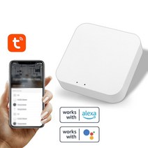 스마트홈컨트롤부품자재 Tuya BT 스마트 게이트웨이 BT 허브 스마트 홈 브리지 스마트 라이프 앱 무선 리모컨 알렉사 구글 홈과 작동, [01]