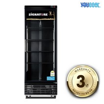 3년무상보증 국내산 1등급 KRF-460R 올블랙 전국직접배송설치 음료수 쇼케이스 냉장고 주류 꽃 유리 음료 진열 냉장고 업소용 냉동 냉장 쇼케이스, KRF-460FD