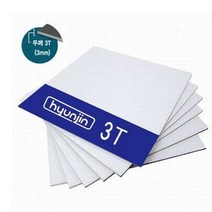 알파(ALPHA) 단면접착폼보드 SF 600x900mm 3T 낱장, [6349180]옵션없음
