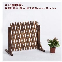 방부목 휀스 자바라 접이식 나무 울타리 가림막 조립 우드 펜스 마당 정원 테라스 가든 벽 전원주택 야외 난간 담장 화단 베란다 목재 원목 발코니, 브라운 높이 40x160 두께 0.7