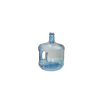 New Wave Enviro 폴리카보네이트 물병 11.4L(3갤런) 쉬운 운반을 위한 통합 손잡이가 있는 스크류 탑 캡 내구성을 위해 제작 블루 땀흡수 1267089, 3 Gallon