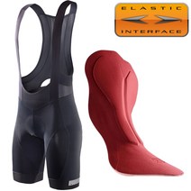RION Elastic Interface 자전거바지 남성용 패드 여름 의류 mtb 반바지 어깨끈 NICE MEN