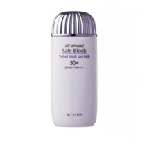 미샤 올 어라운드 세이프 블록 벨벳 피니쉬 선밀크 SPF50+ PA++++, 70ml, 5개
