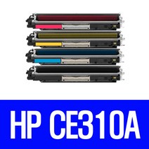CP1025 칼라 HP호환 재생토너 4색1세트 CE310A CE311A CE312A