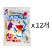 도라에몽 롤리팝, 80g, 12개