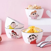 짱구식기세트 풀세트 귀여운 캐릭터 굿즈 그릇 밥그릇, 8인치라면그릇
