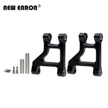 RC 자동차 부품 2Pc 프론트 로우 서스펜션 암 금속 알루미늄 110 Rc 모델 1/10 Tamiya CC01 CC-01 4WD 버기 업그레이드, [03] Black 2Pcs