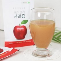 케이셀러 신선한 생사과즙 아이에게 먹이기 편한 스파우트 파우치용기 사과즙, 사과즙 50포