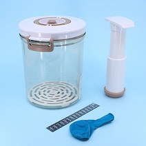 고급형 투명 진공 실험 1.45L (풀세트)