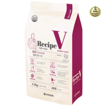 라이브잇 유한양행 Recipe V 고양이 연령별 맞춤식사료, 10개, 1.2kg, 시니어