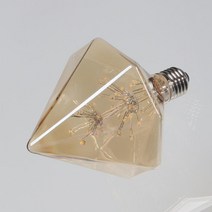 큐빅전구 LED 에디슨 램프 눈꽃 1.8W led 아늑한led등 전구구매 엘리디전구추천 led조명 인테리어조명, 1개, 상세페이지참조