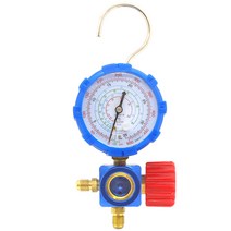 매니폴드 싱글 게이지 에어컨 냉매 가스 충전, B : R410a 신냉매용(저압), 1개