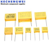1+1 슈퍼캐패시터 10pcs 275vac x2 시리즈 0.01 미크로포맷 2.2 미크로포맷 폴리프로필렌 필름 10nf 100nf 150nf 200nf 680nf 470nf, 1.2uf 125k p27.5mm