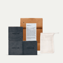 톤28 샴푸바 S21 검은콩+참숯 100gx3개입(얇은모발) 약산성 비오틴 샴푸 제로웨이스트, [페이퍼백&비누망] S18 다시마 3개입