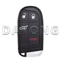 호환 Datong Wold 자동차 키 쉘 케이스 그랜드 저니 RAM 충전기 챌린저 듀랑고 교체 하우징 커버, 05 3Plus1 BT SUV_03 4 버튼