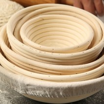 빵 발효기 제빵 데크 식빵 기계 둥근 타원형 등나무 교정 바구니 베이킹 금형 금형 사워, 23x8.5cm