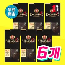 타이타우 익스클루시브 다크 초콜릿 99% 90g x 6개 판초콜릿 카카오 초코렛