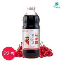 투오가닉 유기농 타트체리 NFC 100% 착즙원액 1000ml, 1병