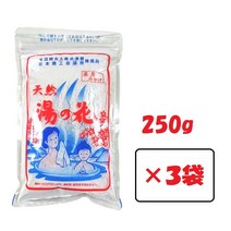 천연 유노하나 목욕 소금 입욕제 250g x 3봉지, 단일 옵션개