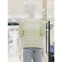 ab.f.z [ab.f.z] 엠보싱퍼프소매블라우스 (KSW2QB40F)