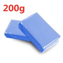 자동차 클레이바 낙진 200g몫 세차 진흙 클레이 바 자동 매직 클린 디테일링 청소 도구 클레이 디테일링 케어 자동 페인트 유지 보수, 금