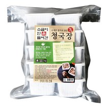 정들콩 생 청국장 1Kg 무염 추천 판매 국내산, 청국장1kg