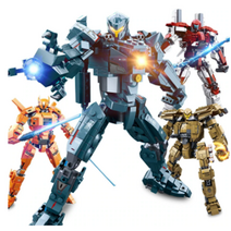 레고 호환 블럭 로봇 피규어 장난감 세트 LEG018, 옵션03