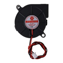 5V 12V 24V 5015 송풍기 팬 DC 50x15mm 냉각 팬 3D 프린터 용 15cm 케이블, 푸른