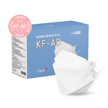 끌라삐엘 비말차단마스크(KF-AD) 50매, 단품, 단품