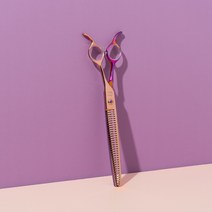 핸섬 전문가용 7.5인치 반색 요술가위 강아지 애견 미용가위