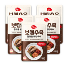 참 보쌈 수육 참쉬운 비법육수, 150g, 45개