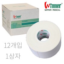 G테이프 12개입 C테이프 면테이프 손목 발목 스포츠 테이핑