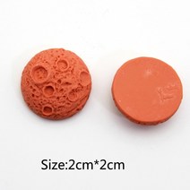 미니어쳐 소품 가구 2x kawaii 미니어처 시뮬레이션 수지 우주 비행사 달 화성 집, 2pcs diy-fzmx-01-13