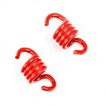 자전거 변속기 레버 스프링 2-4 레드 레이싱 헤비 2-스트로크 43-49cc 클러치 원심 브레이크 패드 엔진 포켓 오프로드, 2 PC