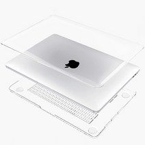 트루커버 MACBOOK 맥북 전용 전기종 크리스탈 투명 하드 케이스, 크리스탈 케이스, 뉴맥북12인치(A1534)