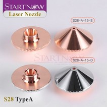 Startnow-레이저 커팅 노즐 싱글 더블 레이어 Precitec WSX raytools용 CNC 섬유 레이저 헤드 용접 기계용, S28-A-15-S_1.8