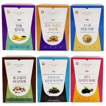 스틱형 식사대용식 안동 참마밀 검은콩 도라지 13포 음료비타500 칡즙 배즙 건강식품 과일음료 식혜 홍삼음료 마죽 건강주스 생과일쥬스 사과즙 음료수팩 미숫가루 비타민음료 과일즙 과채주스 과일주스 건강즙, SJ 콘푸라이트 검은콩 흑미마죽13포