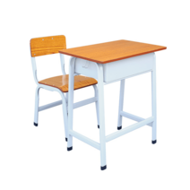 옛날학교 책상 세트, 싱글 체어 75cm