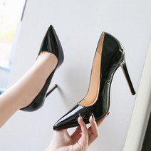 빅사이즈신발 에나멜 11cm 스틸레토 힐[225-280mm] 6종택1