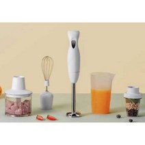 핸드블렌더 믹서기 믹스 수동 핸드 무선 카페 가정용, (패키지5) 4종 그라인딩 컵 세트