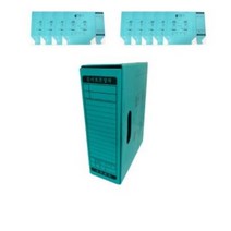 영오 문서 보관상자 10p, 청색, 2세트