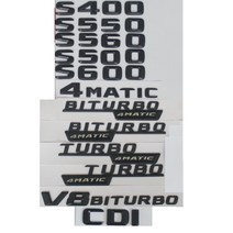 3D 메르세데스 벤츠 W221 W222 S280 S300 S320 S350 S400 S450 S500 S550 S560 S580 S600 S650 S680 4MATIC 엠블럼, 1개, S 580, 단일