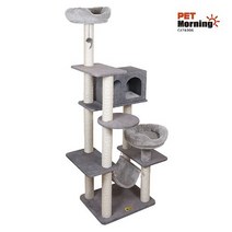 펫모닝 소프트스킨 라운지 캣타워 PMC-AS211, 혼합색상, 1개