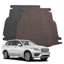 카마루 볼보 XC40 XC60 XC70 XC90 전차종 코일&가죽 트렁크매트 개선형 신제품, 코일트렁크매트(그레이), 볼보- 더뉴XC60 하이브리드 (18~현재)