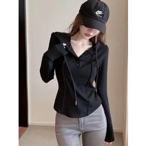 방우리샵 여성의류 S-985 스탠다드한 핏감의 후드티