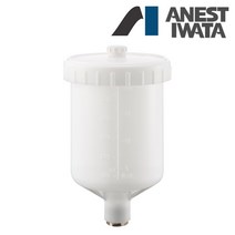 아네스트 이와타 W-400 WBX 벨라리아용 중력식 스프레이건 도료 컵 PCG-6P-M, 1개