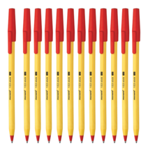모나미 153 스틱 0.7mm 1.0mm 흑색 적색 청색 1개 1타(12개입) 1크루(144개입), 12개입, 적색 1.0mm