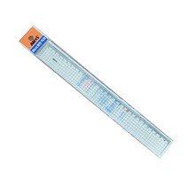 방안자 30cm 투명 눈금자 재단자 오피스용품